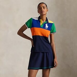Ralph Lauren US Open Colorblock Polo & Matching Skirt